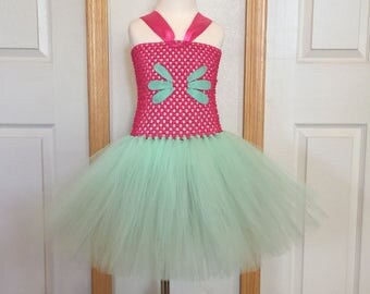 NEW!!! Chenille Troll Inspired Tutu/Troll Costume/Satin&Chenille Inspired Halloween Costume