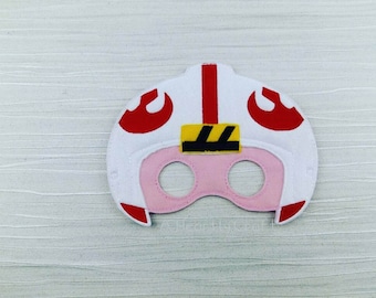 Galaxy Rebel Star Wars Felt Mask Costume Luke Skywalker Mask Party Favor Felt Dress Up Birthday Party Halloween
