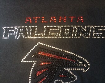 Atlanta Falcon Rhinestone Tshirt