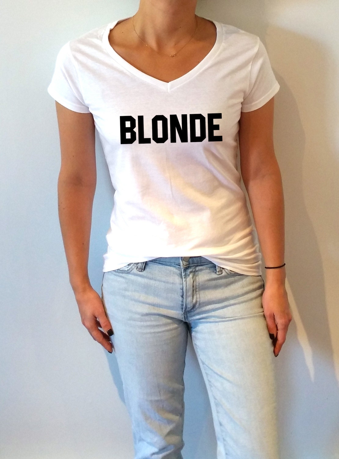 dumb blonde t shirt