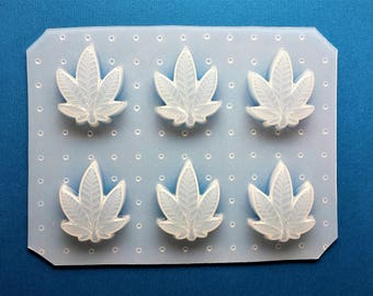 Marijuana Mold, Cannabis Mold, Pot Leaf Mold, Plastic Hemp Mold, Resin Pot Mold, 420 Mold, Leaf Mold, Resin Jewelry Mold, Phone Case Supply