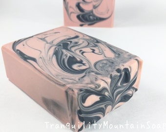 SMOKIN HOT Man Soap For Men Men's Soap Charcoal Soap Handmade Soap Bath And Body Soap Gift For Him Masculine Soap Lye Soap Bars Smoke Scent