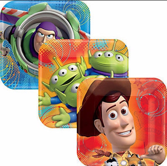 toy story paper plates