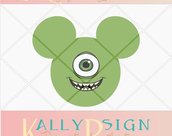 Download Monsters inc svg | Etsy