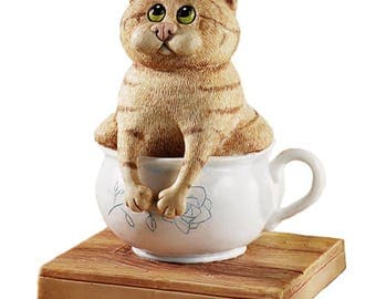 Сat in Pot Mold 3d Fat Kitty in Pot 3d Fat cat sits in Pot 3d Kitty Mold funny Cat Mold Silicone Mold cat