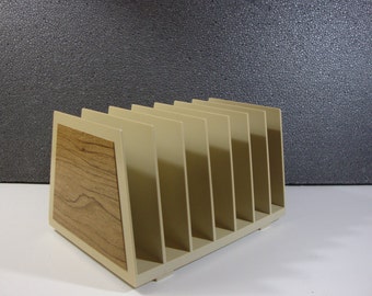 Vintage Desk Top Letter Organizer Retro Style Office Decor