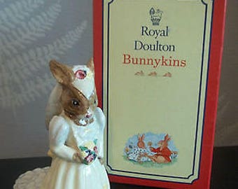 Royal Doulton Bunnykins - Bride Bunny