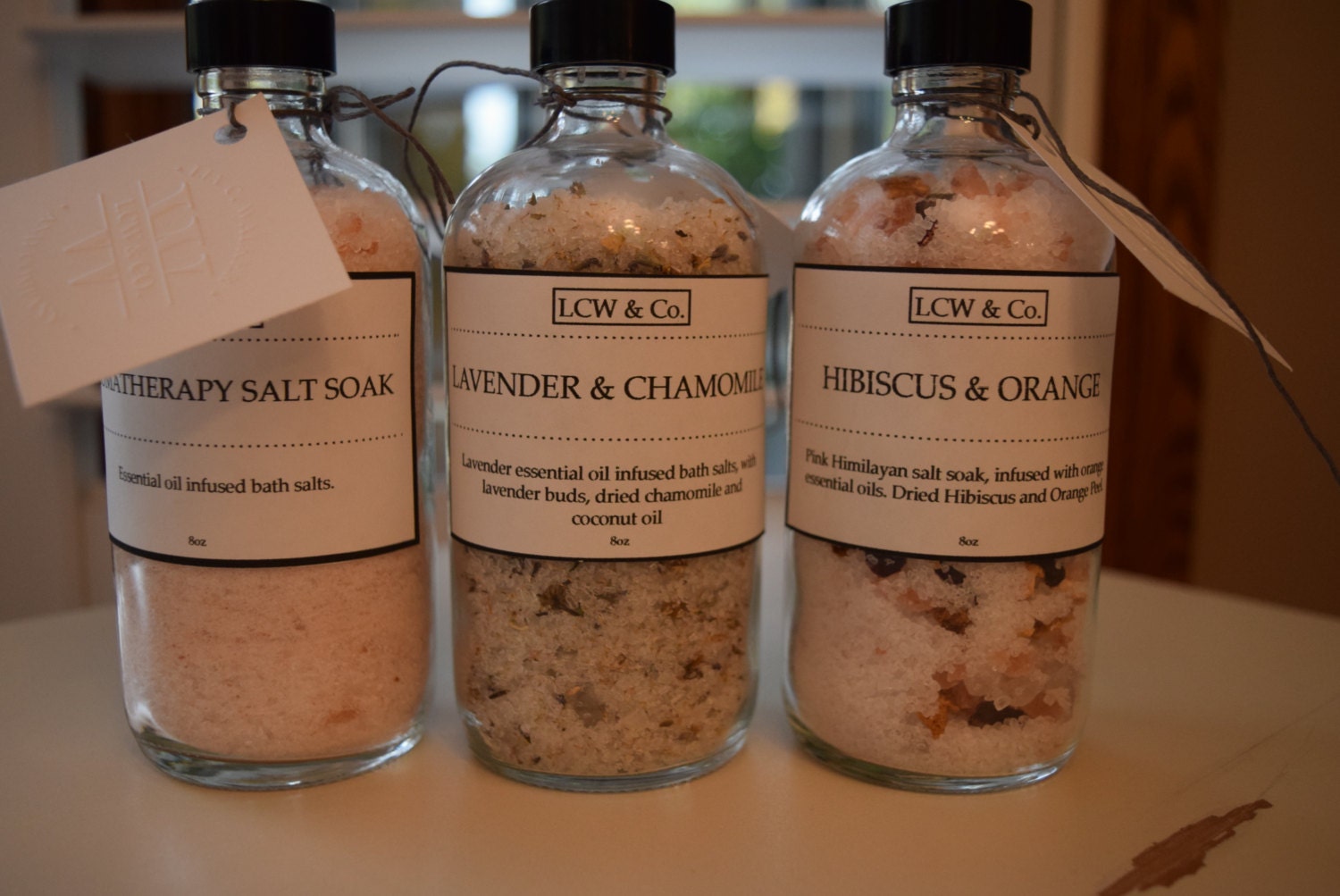 Set of 3 Aromatherapy Bath Salts