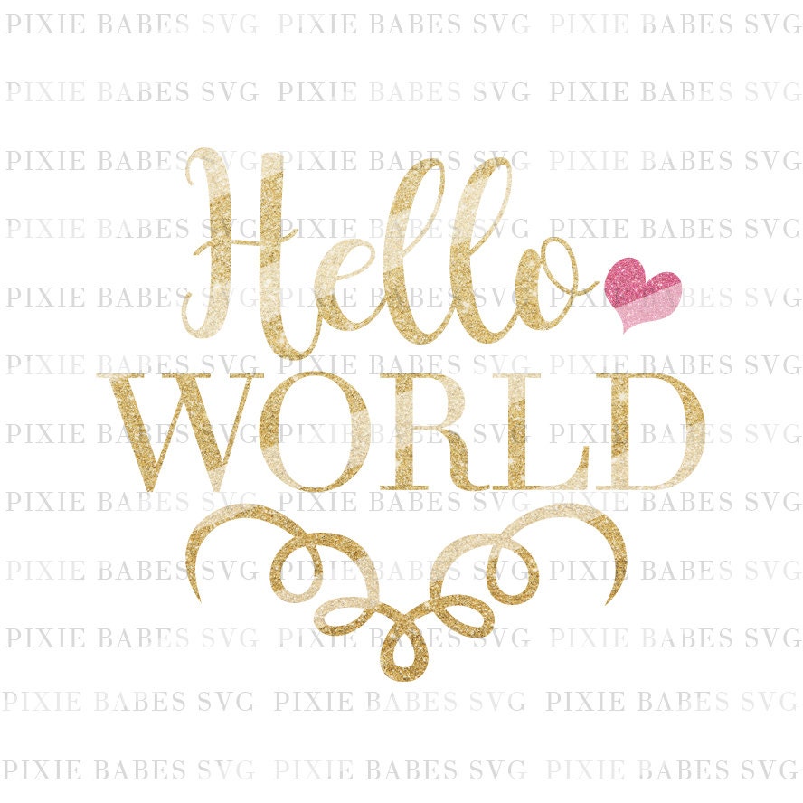 Free Free 264 Baby Svg Hello My Name Is Svg SVG PNG EPS DXF File
