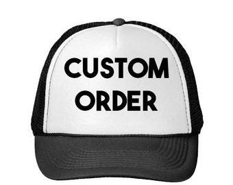 Custom Hat- Custom Trucker Hat- Customized Hats- Custom Trucker Hats- Hats- Trucker Hats- Trucker Hat- Bachelorette Hats- Bride Hats- Custom