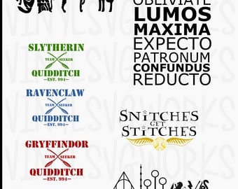 Harry Potter SVG File Pack