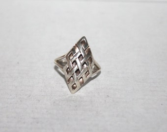 Sterling silver Ring, Silver ring, Endless knot ring, Boho ring, Tribal Ring, Gypsy Ring, Eternal Knot ring, Yoga ring, 925 sterling silver