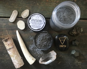 Detox Face Mask / Charcoal Mask / Herbal Mud Mask Powder / Bentonite Clay Face Mask / Blackhead Buster / Calendula Lavender / Vegan Organic