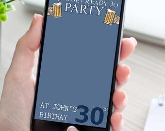 BEER Snapchat Filter Birthday, Snapchat Geofilter, Birthday Geofilter, Boy Snapchat Birthday, Snap Filter, Birthday Filter, BEER FILTER