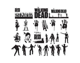 The Walking Dead SVG | TWD SVG,png,jpg,eps for Print/Design/ Silhouette Cameo/Cricut and Many More