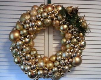 Ornament wreath | Etsy