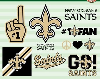 Saints football | Etsy