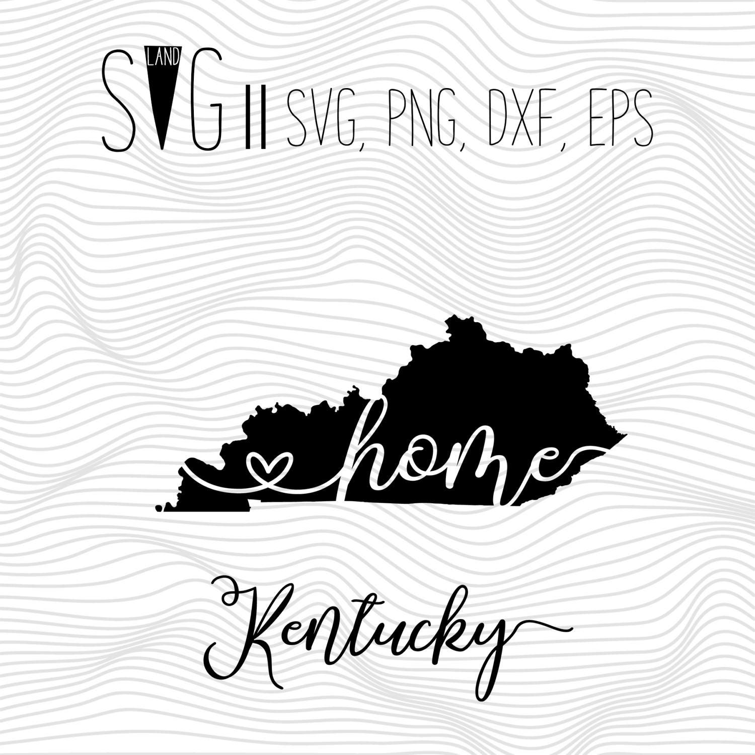 Download Kentucky Home Svg State Svg Font Svg Files For Silhouette