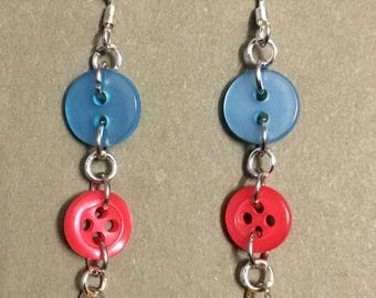 Colorful Button Necklace PATTERN / INSTRUCTIONS