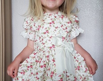 Vintage Style Occasion Dress, Handmade