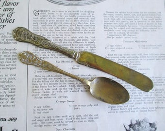 Vintage Buster Brown Silver Plate Spoon and Knife