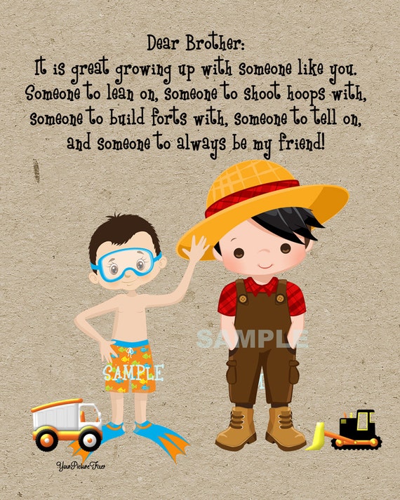 Artwork Two Brothers Poem