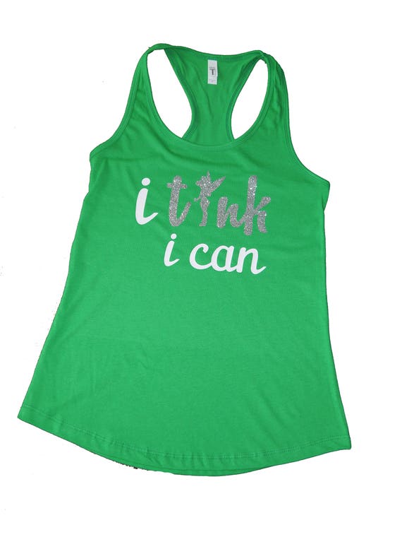 I Tink I Can Shirt Tinkerbell Shirt Tinkerbell Running