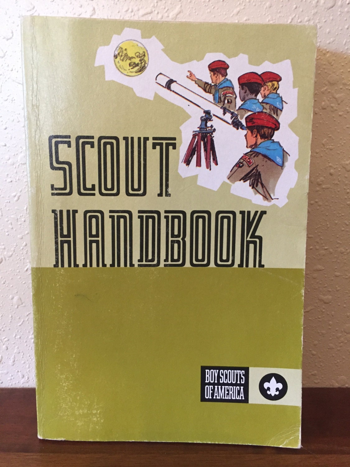 1972 Scout Handbook Boy Scouts of America First printing