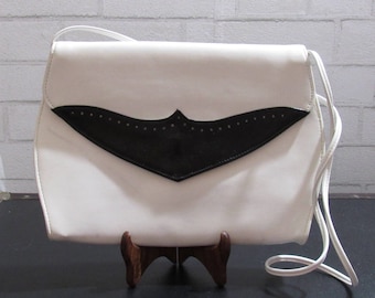 MILESTONE SALE 40% OFF with Coupon, Retro Black and White Purse