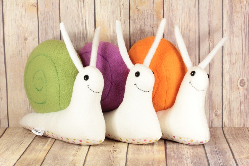 snail stuffed animals