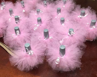 10 TUTUS 12.50 & FREE domestic Shipping / Glitter tulle/ Regular Tulle/ color of your choice, Excelent for any event favors
