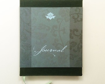 Journal, hand bound blank book