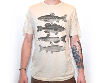 Fishing Shirt | Fish t-shirt | Men's Graphic T Shirts | Fisherman tshirt | Gifts for him | fishing gift | fly fishing | Hunting Shirt
