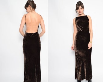 FALLING INTO PLACE VELVET MAXI DRESS