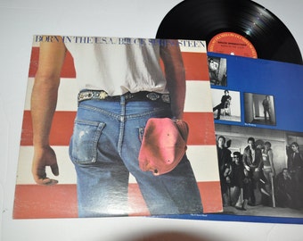 Bruce Springsteen - Born In The USA 1984 12" Vintage Vinyl LP Music Record
