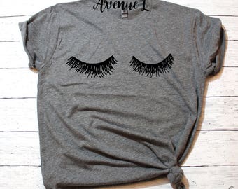Mascara Shirt - MUA Shirt - Makeup - Makeup Artist - Eyelashes Shirt