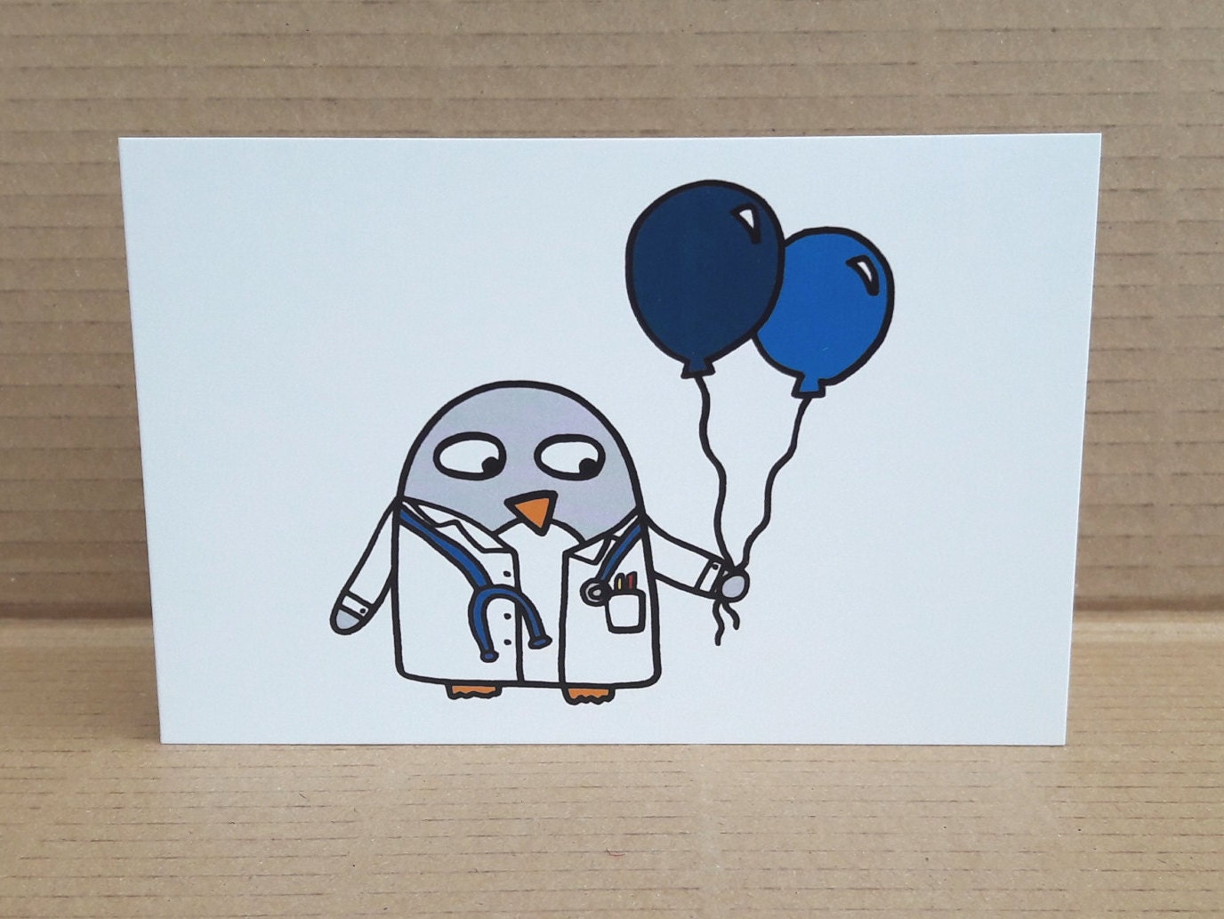 Doctor card Birthday Congratulations on Graduating as a