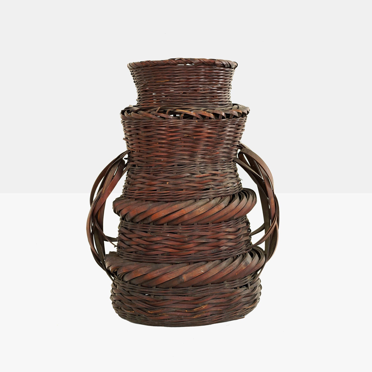 antique ikebana basket japanese ikebana basket asian woven