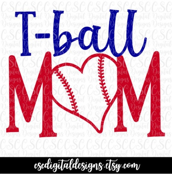 Download Tball Mom SVG Tball Mom Cut File Tball Cut File Commercial