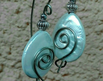 ORECCHINI ARGENTO Artigianali Orecchini Eleganti Pietre Naturali Gift Lovely Earrings Hand Made Italy Orecchini Argento Stupendo Dono Amore