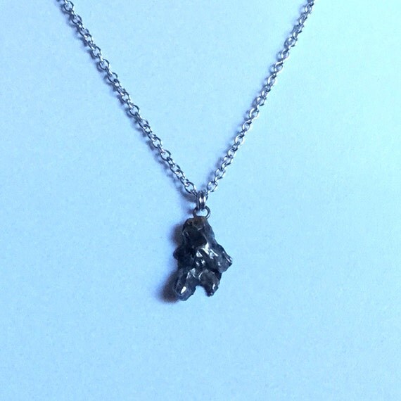 Meteorite Remnant Necklace With Stainless Steel ChainMagical