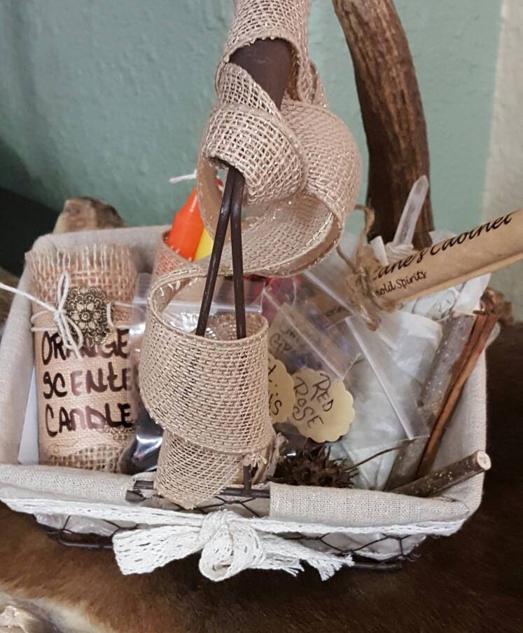 Spell Basket Feed the House Spirit Lots of Goodies by