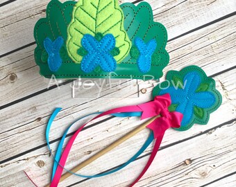Poppy tiara costume crown, trolls party, trolls dress up, no troll left behind, trolls crown, troll costume, poppy costume