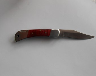 ON SALE Vintage Folding Pocket Knife, Folding knife, Camping Hunting Fishing Knife for Traveling,Collectible Folding Pocket Knife, Gift for