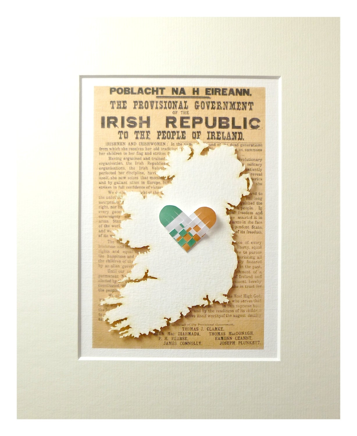 Irish Gift for Him Unique Irish Gifts Irish Proclamation