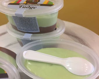 MINT CHOCOLATE FUDGE Cups