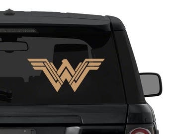 NEW Wonder Woman Decal Sticker for Car Truck Laptop 4-25 inches die cut vinyl ANY COLOR