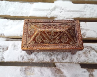 Metal Jewelry Box, Metal Box for Jewelry or other small item. Metal Box, trinket box.