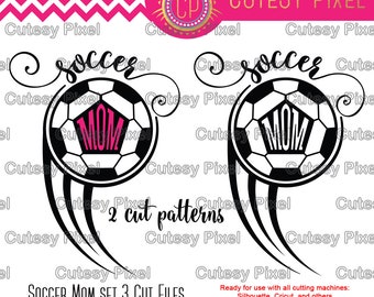 Soccer Mom Frames Svg cutting file, soccer mom svg, mom svg, SVG, DXF, sports svg, Silhouette Studio, Digital Cut Files, soccer svg