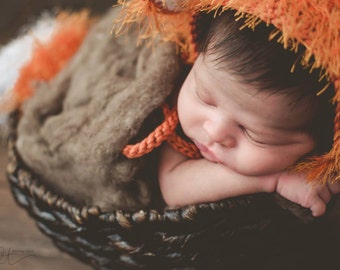 Baby Fox Outfit - Woodland Nursery - Baby Shower Gift - Newborn Photo Prop - Woodland Baby Shower - Woodland Animals - Newborn Gift